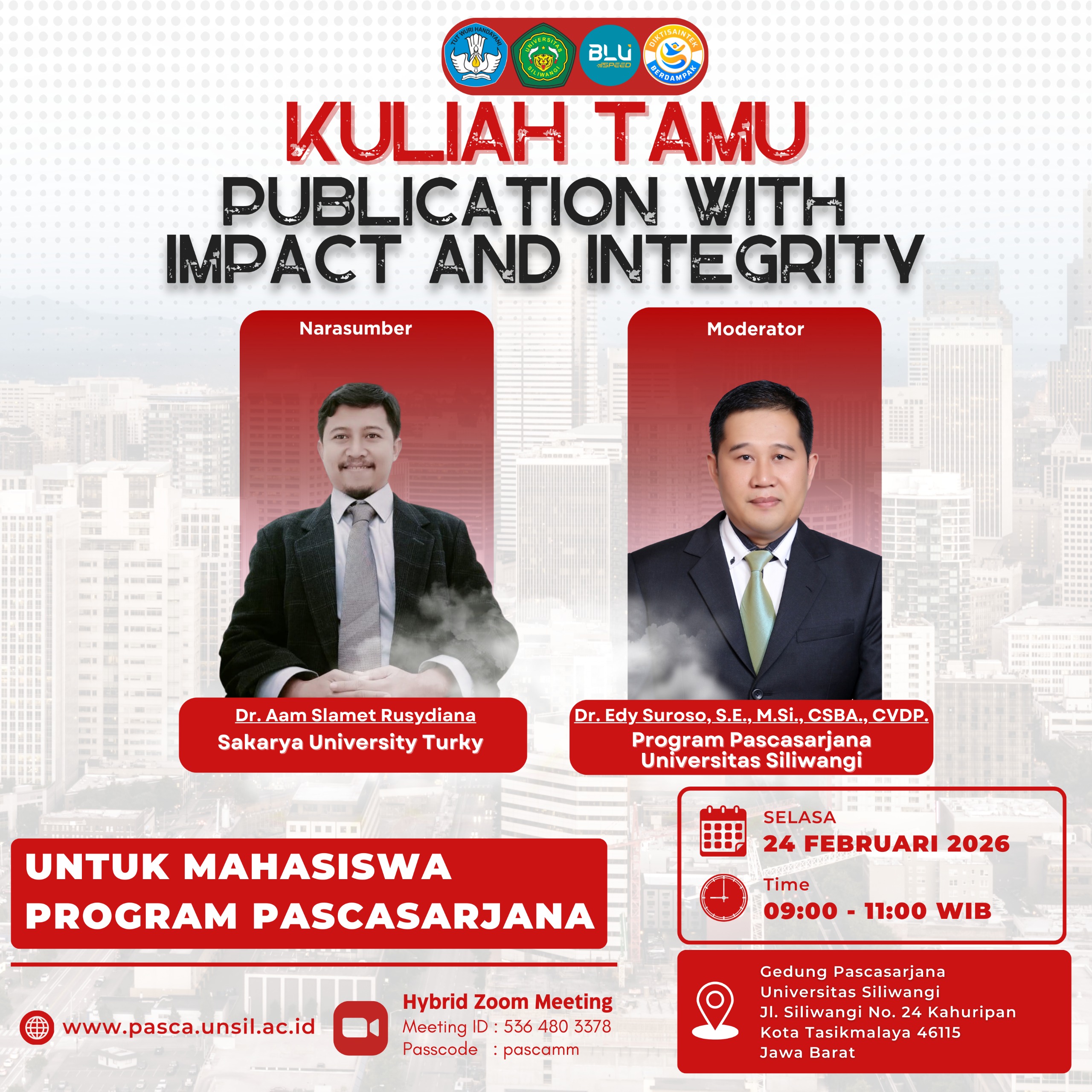 Kuliah Tamu Unsil 2026