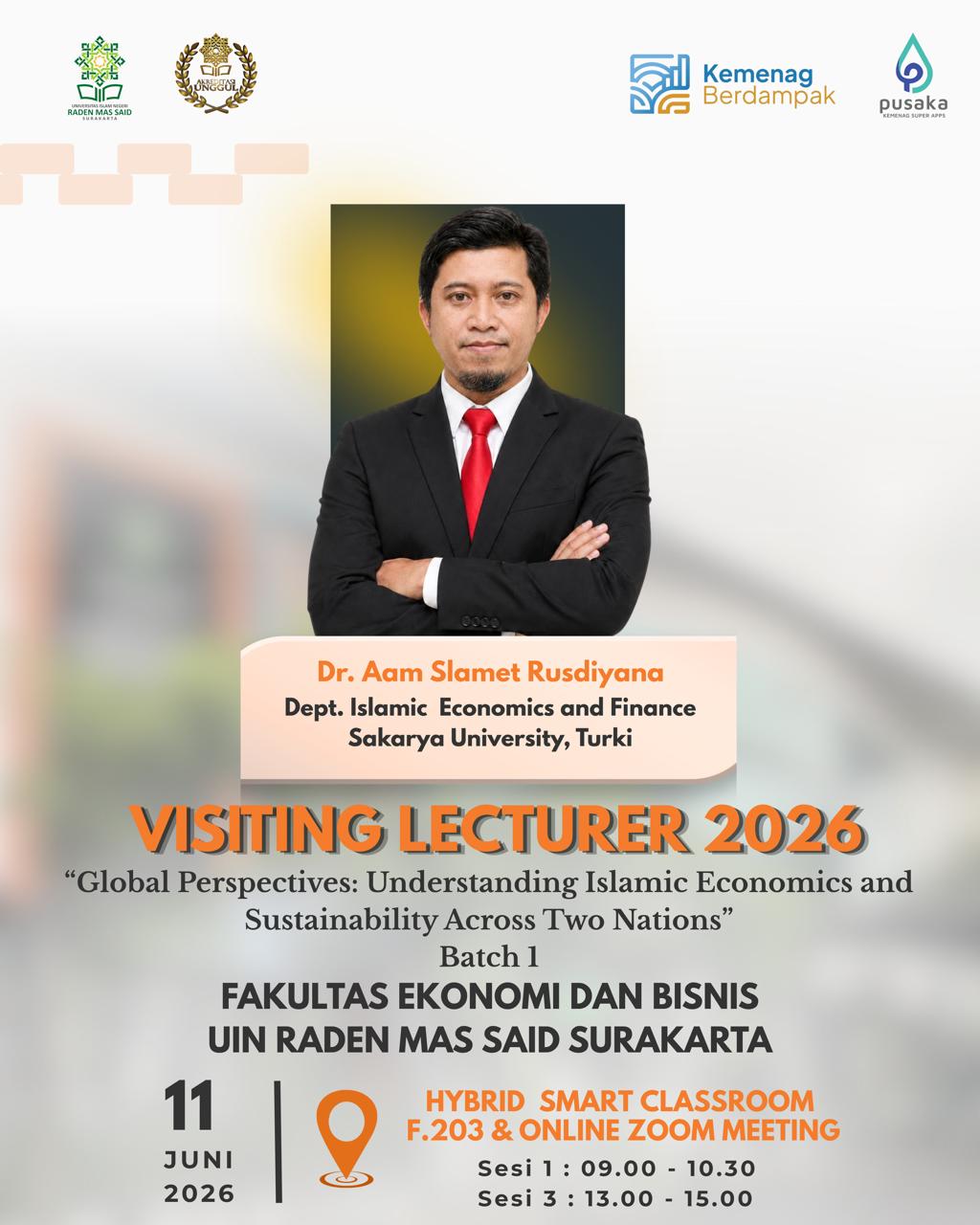Visiting Lecturer UIN Surakarta 2026